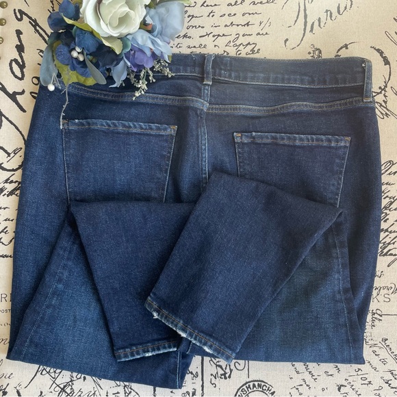 Agolde Sophie Mid Rise Skinny Jeans Cabana Dark Wash Style #A018-1256 Size 32 - Picture 7 of 12